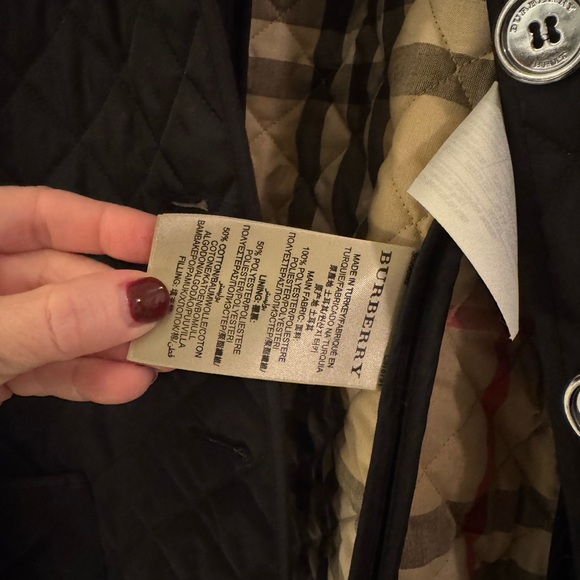 Burberry Brit “Cavalry” Diamond-Quilted Jacket - Picture 3 of 9